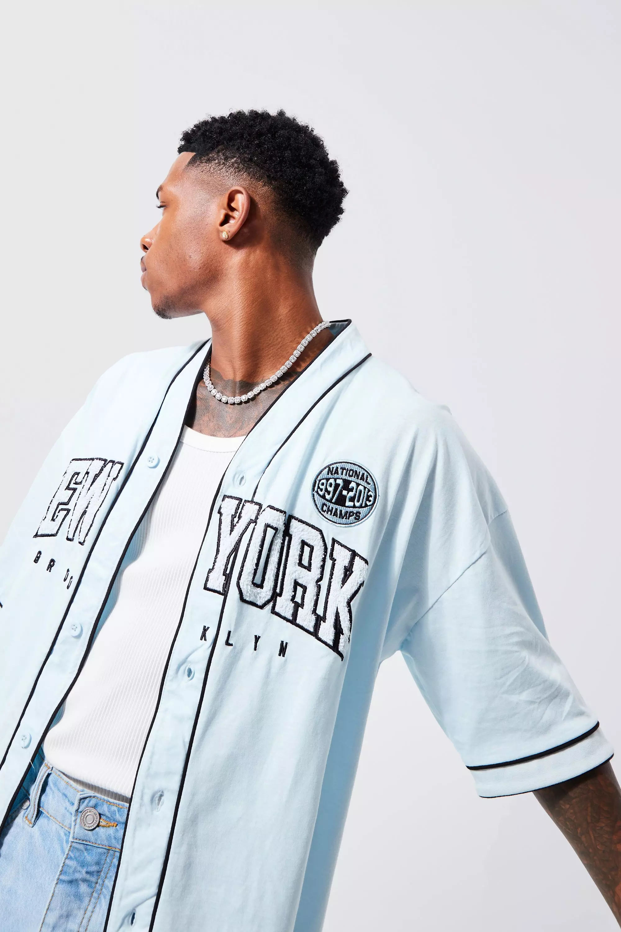 Nyc baseball shirt online